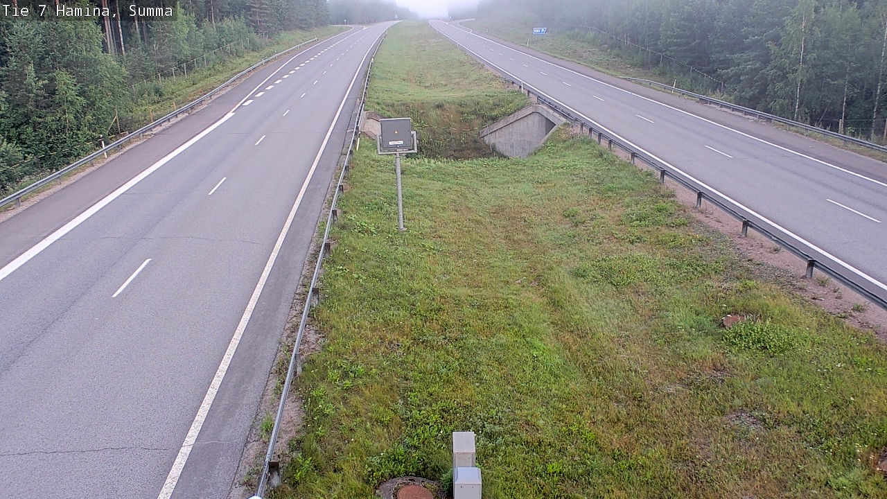 Weather Camera Image Tie 7 Hamina, Summa, Hamina, Kymenlaakso