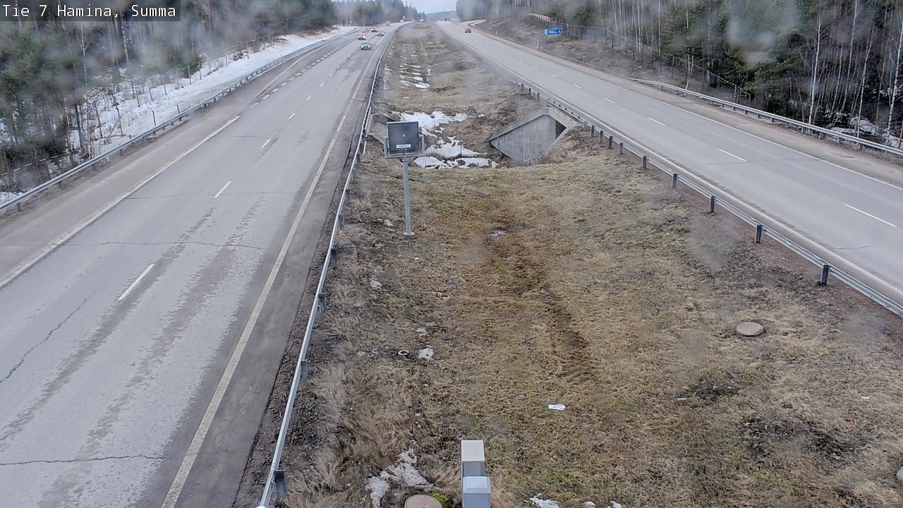 Weather Camera Image Tie 7 Hamina, Summa, Hamina, Kymenlaakso