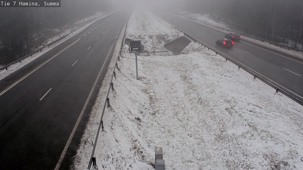 Weather Camera Image Tie 7 Fredrikshamn, Summa, Hamina, Kymenlaakso