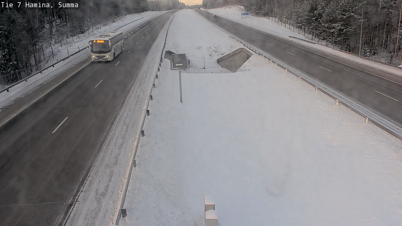 Weather Camera Image Tie 7 Hamina, Summa, Hamina, Kymenlaakso