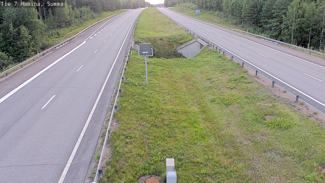 Weather Camera Image Tie 7 Hamina, Summa, Hamina, Kymenlaakso