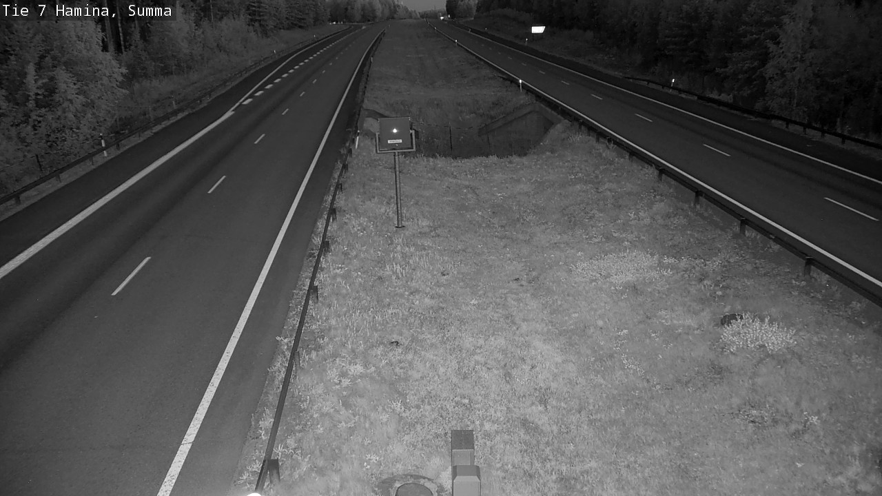 Weather Camera Image Tie 7 Hamina, Summa, Hamina, Kymenlaakso