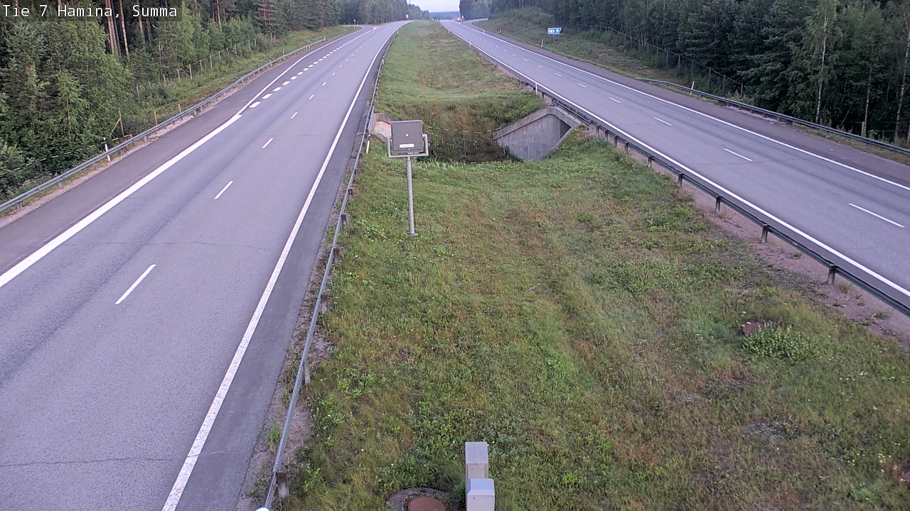 Weather Camera Image Tie 7 Hamina, Summa, Hamina, Kymenlaakso