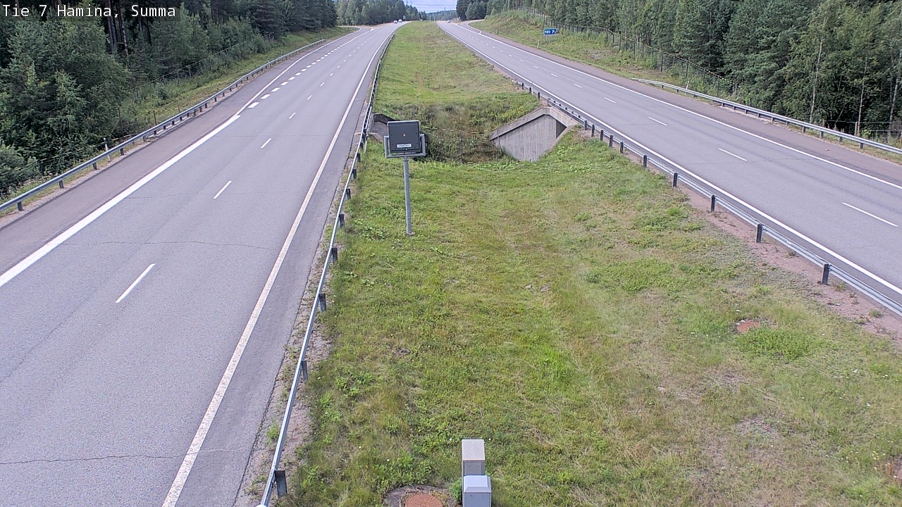Weather Camera Image Tie 7 Hamina, Summa, Hamina, Kymenlaakso