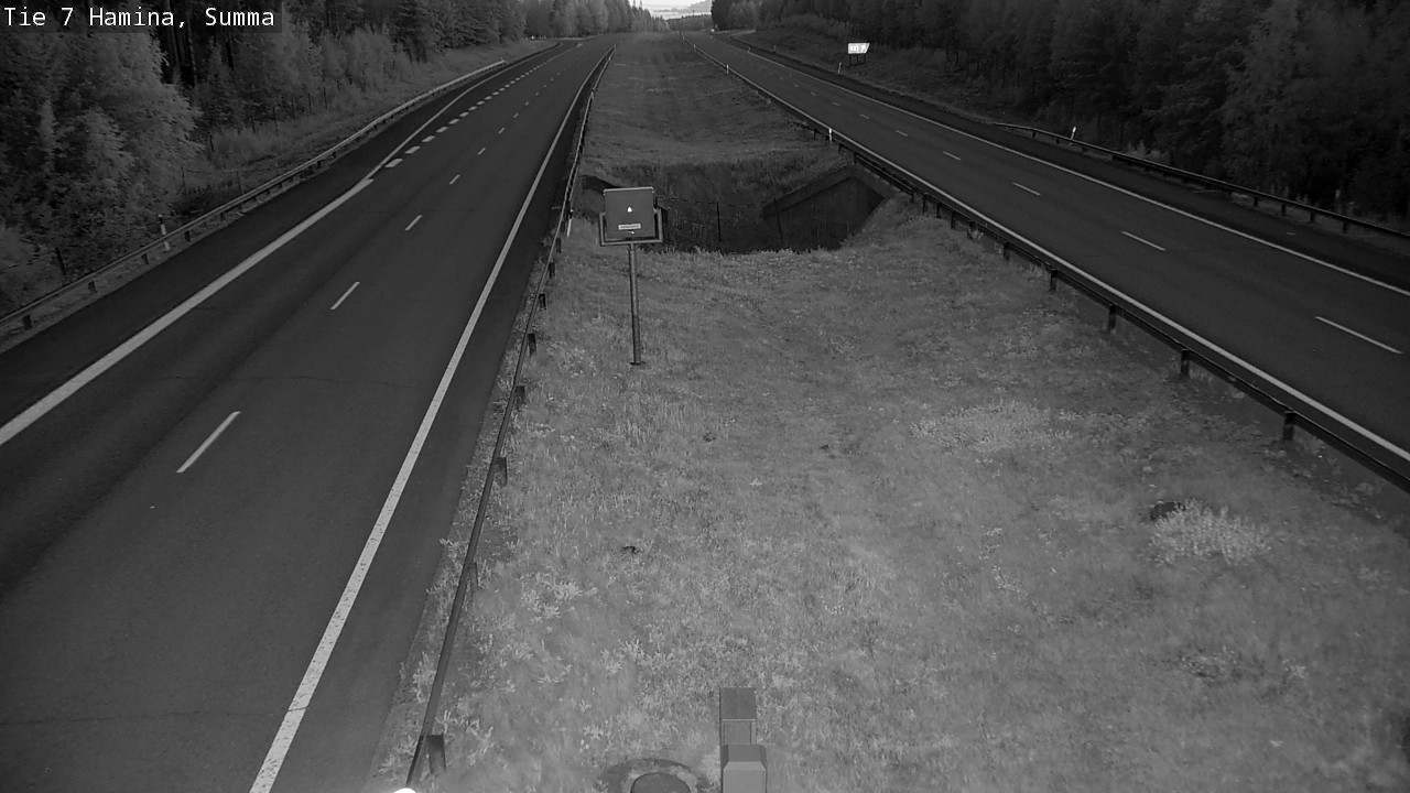 Weather Camera Image Tie 7 Hamina, Summa, Hamina, Kymenlaakso