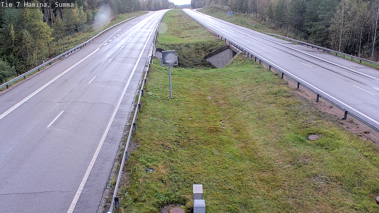 Weather Camera Image Tie 7 Hamina, Summa, Hamina, Kymenlaakso