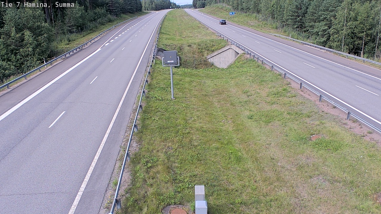Weather Camera Image Tie 7 Hamina, Summa, Hamina, Kymenlaakso
