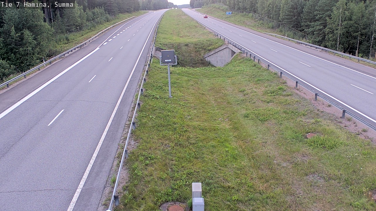 Weather Camera Image Tie 7 Hamina, Summa, Hamina, Kymenlaakso