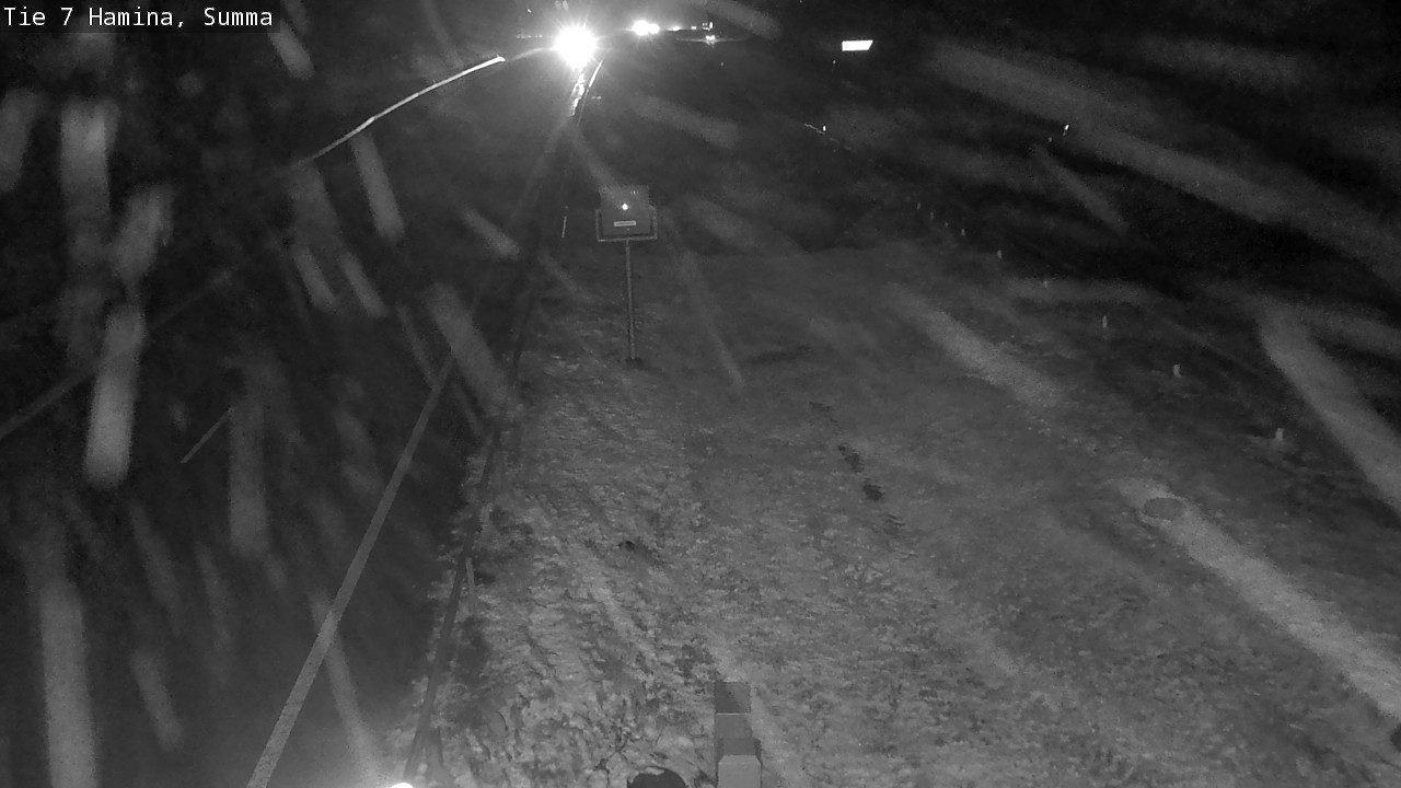 Weather Camera Image Tie 7 Fredrikshamn, Summa, Hamina, Kymenlaakso