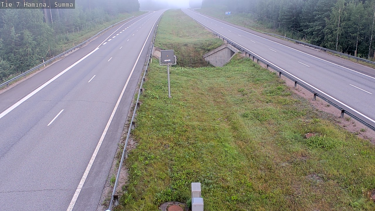 Weather Camera Image Tie 7 Hamina, Summa, Hamina, Kymenlaakso