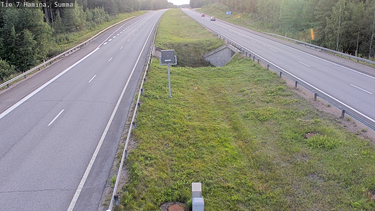 Weather Camera Image Tie 7 Hamina, Summa, Hamina, Kymenlaakso