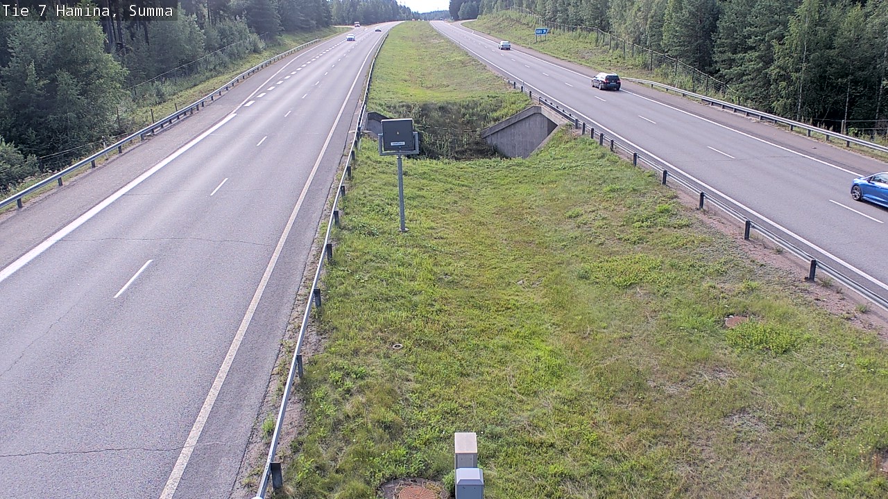 Weather Camera Image Tie 7 Hamina, Summa, Hamina, Kymenlaakso