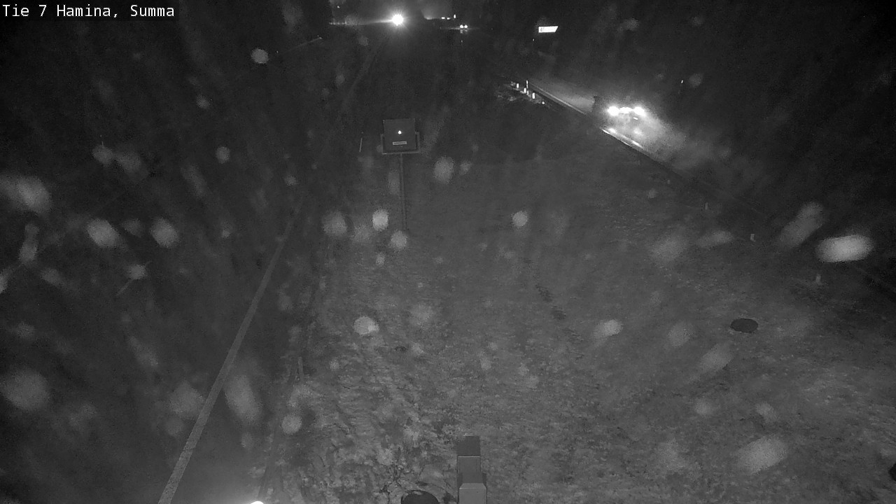 Weather Camera Image Tie 7 Fredrikshamn, Summa, Hamina, Kymenlaakso