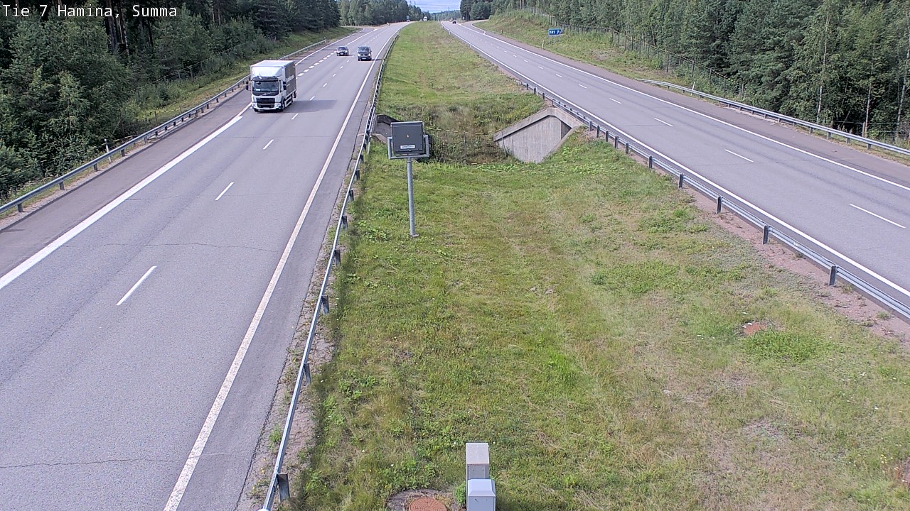 Weather Camera Image Tie 7 Hamina, Summa, Hamina, Kymenlaakso