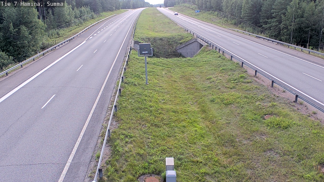 Weather Camera Image Tie 7 Hamina, Summa, Hamina, Kymenlaakso