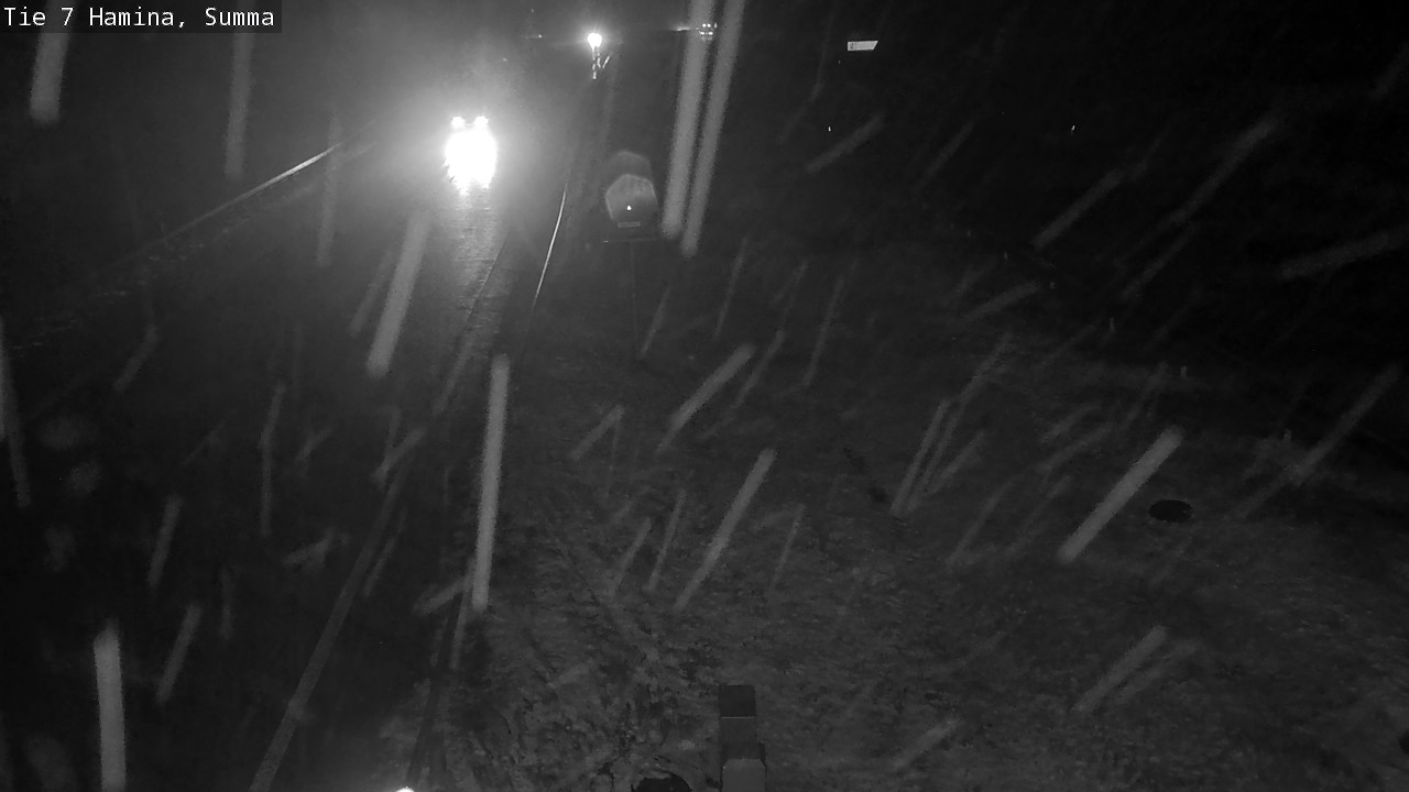 Weather Camera Image Tie 7 Fredrikshamn, Summa, Hamina, Kymenlaakso