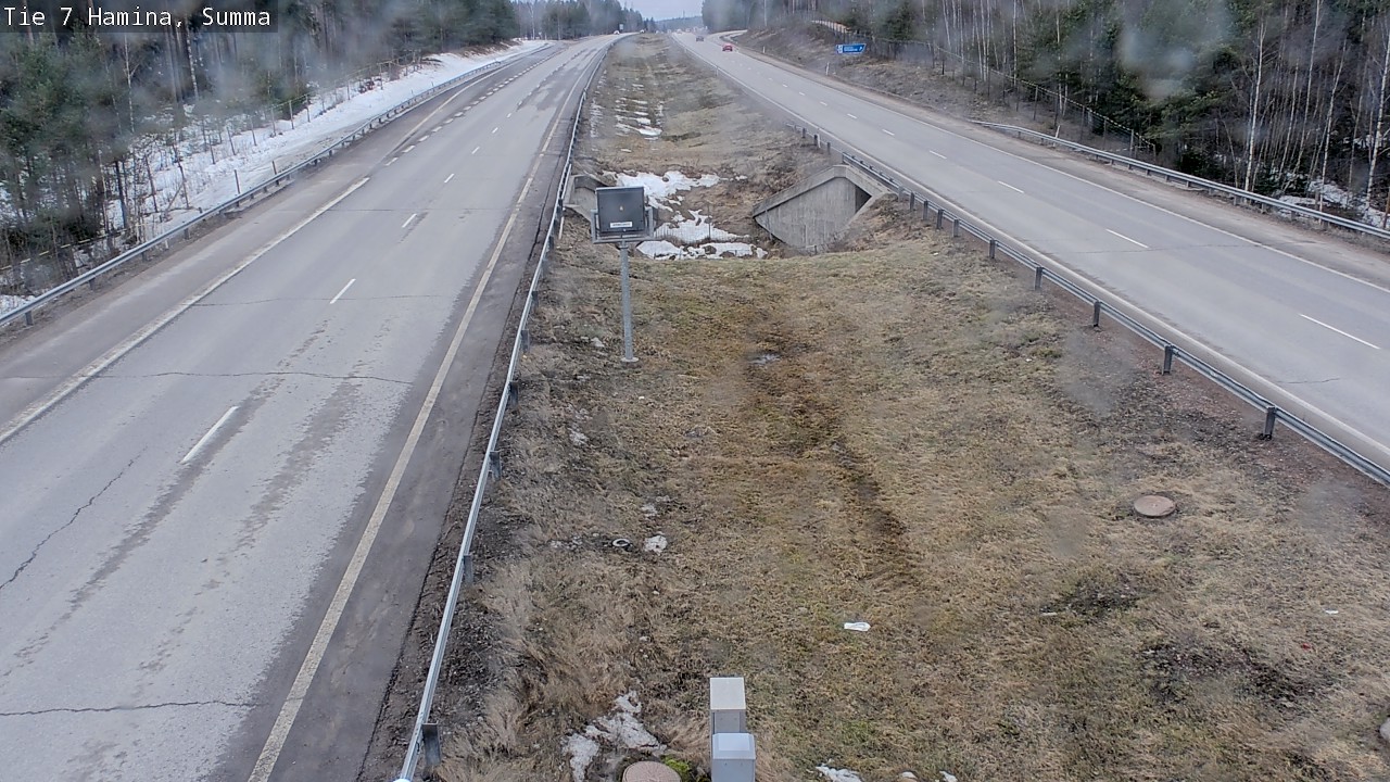 Weather Camera Image Tie 7 Hamina, Summa, Hamina, Kymenlaakso