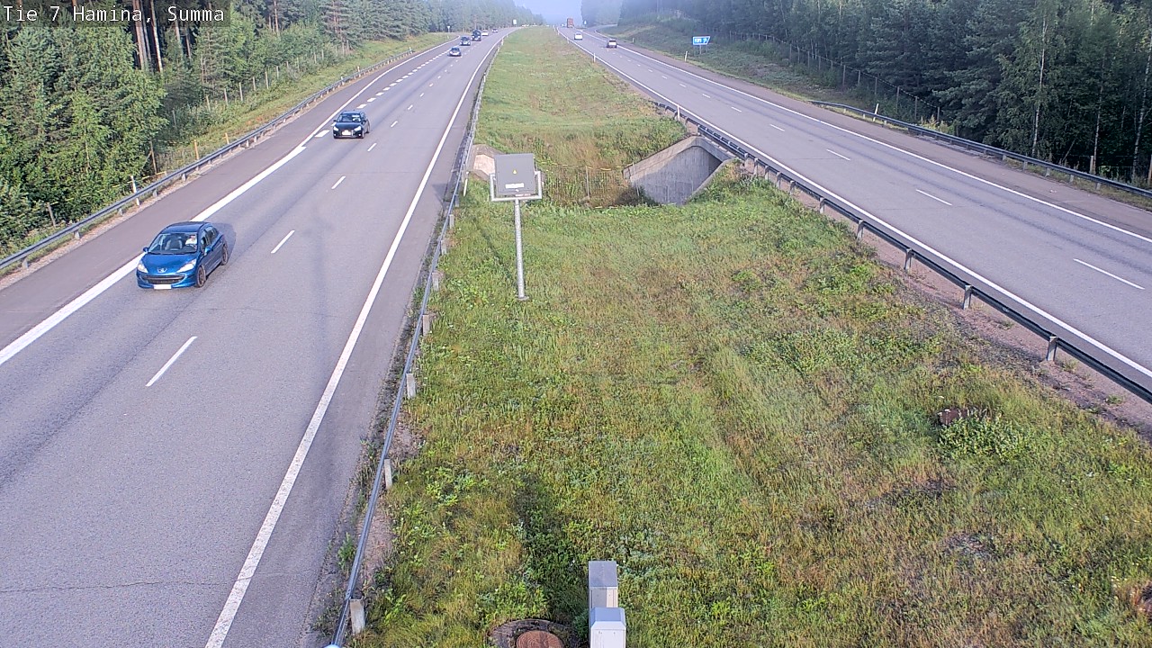 Weather Camera Image Tie 7 Hamina, Summa, Hamina, Kymenlaakso