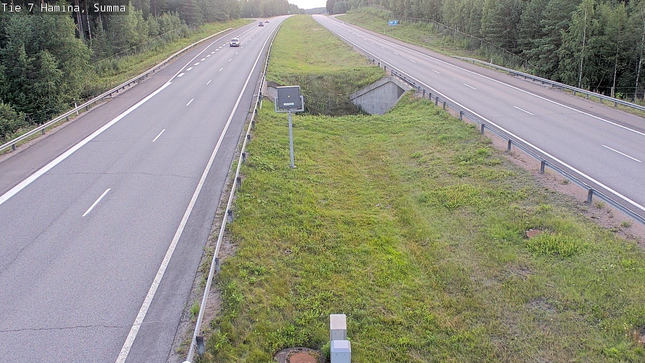 Weather Camera Image Tie 7 Hamina, Summa, Hamina, Kymenlaakso