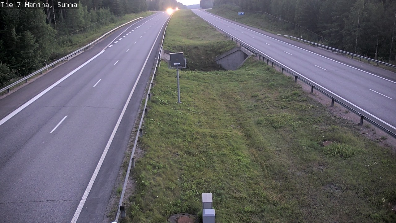 Weather Camera Image Tie 7 Hamina, Summa, Hamina, Kymenlaakso