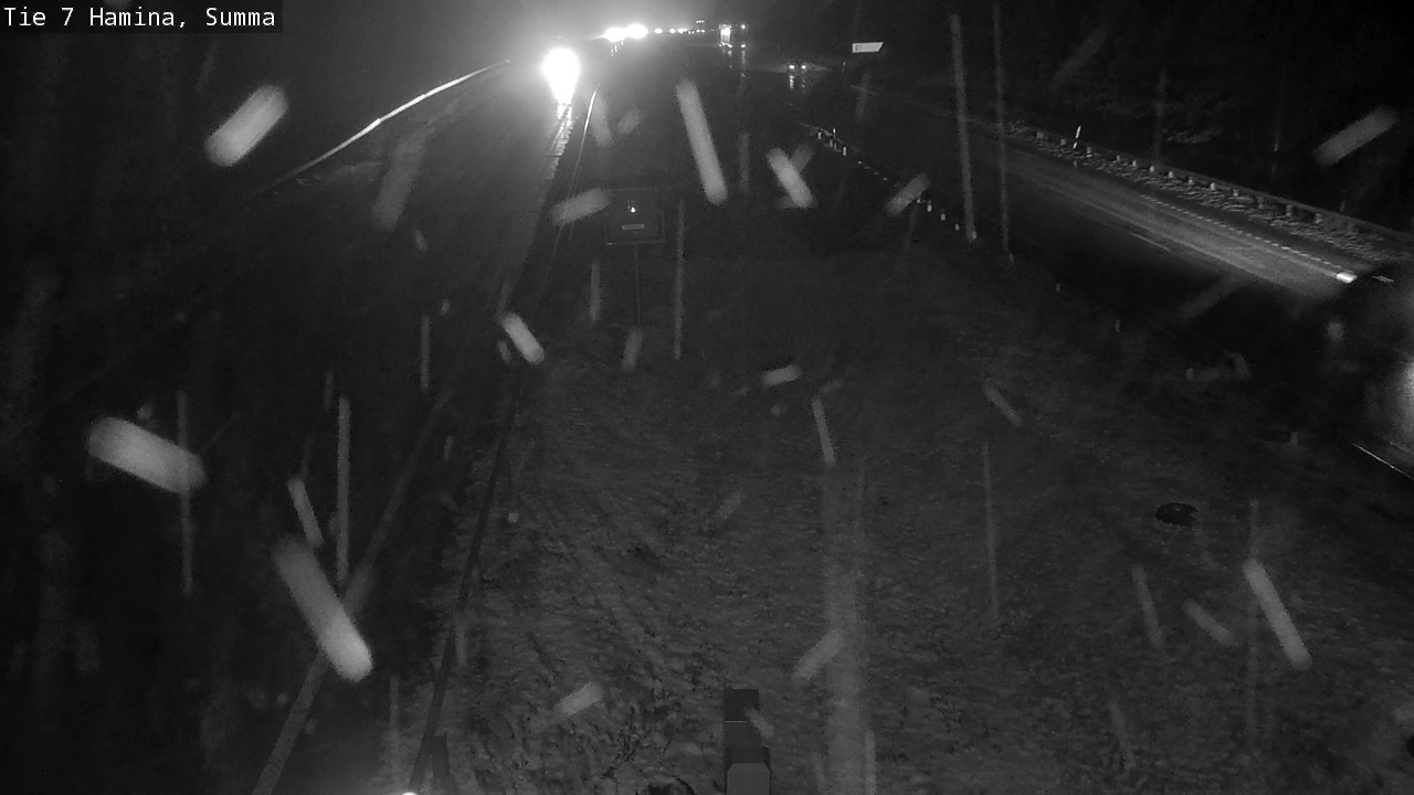 Weather Camera Image Tie 7 Fredrikshamn, Summa, Hamina, Kymenlaakso