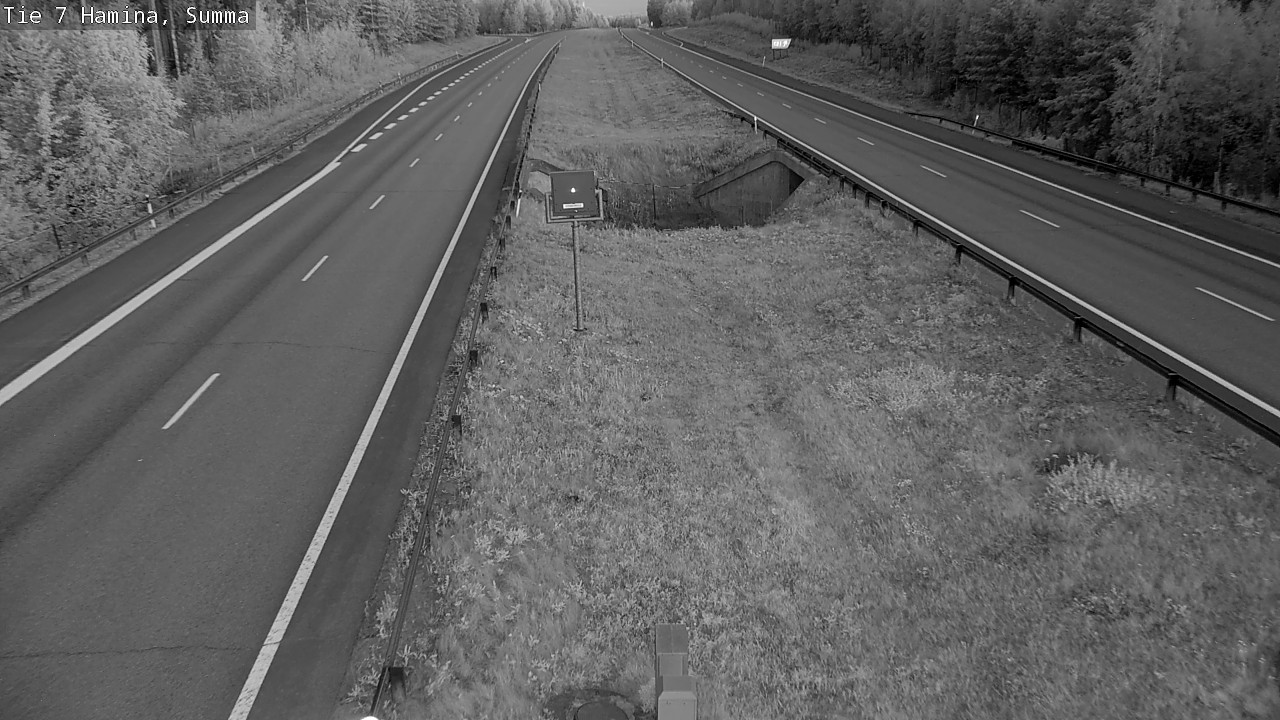 Weather Camera Image Tie 7 Hamina, Summa, Hamina, Kymenlaakso