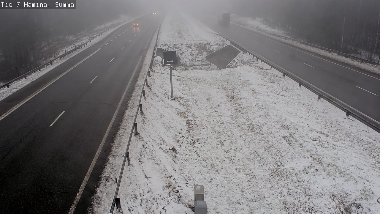 Weather Camera Image Tie 7 Fredrikshamn, Summa, Hamina, Kymenlaakso