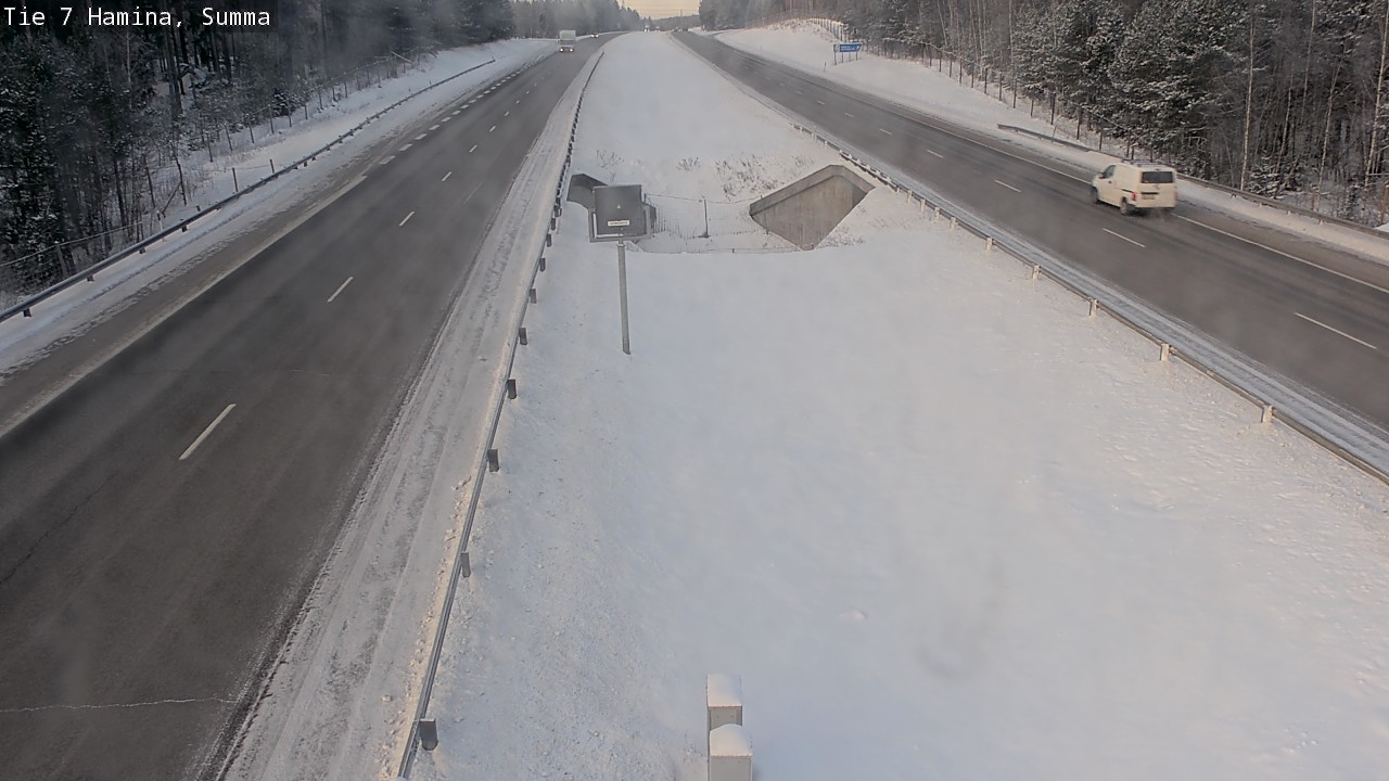 Weather Camera Image Tie 7 Hamina, Summa, Hamina, Kymenlaakso