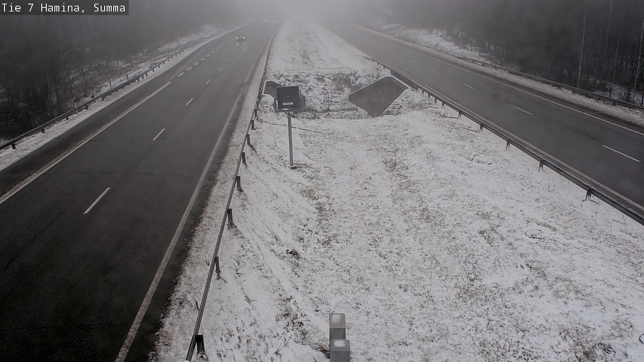 Weather Camera Image Tie 7 Fredrikshamn, Summa, Hamina, Kymenlaakso