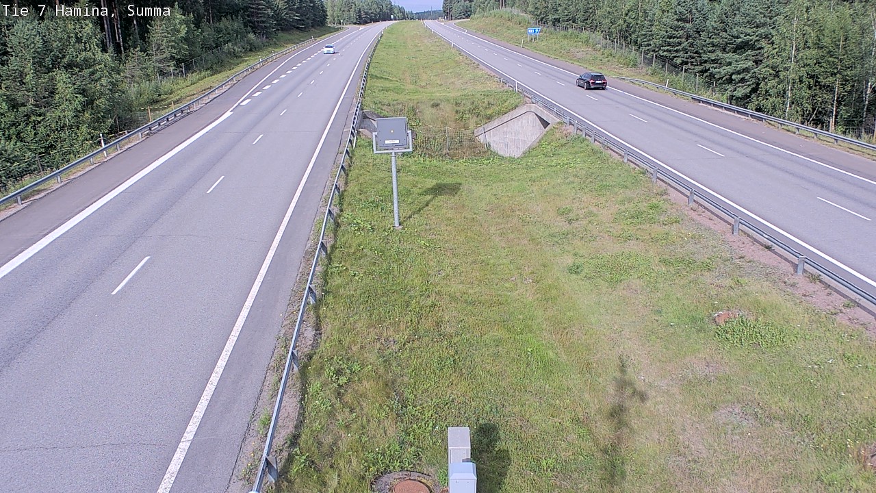 Weather Camera Image Tie 7 Hamina, Summa, Hamina, Kymenlaakso
