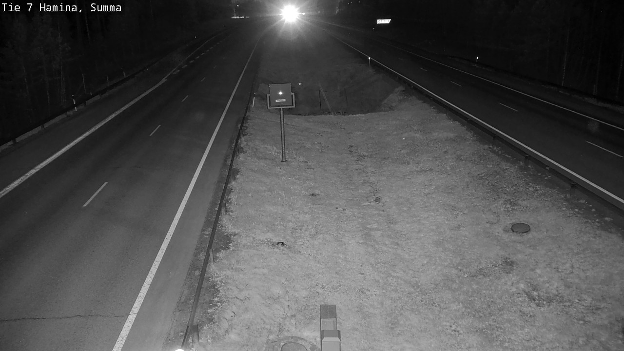 Weather Camera Image Tie 7 Hamina, Summa, Hamina, Kymenlaakso