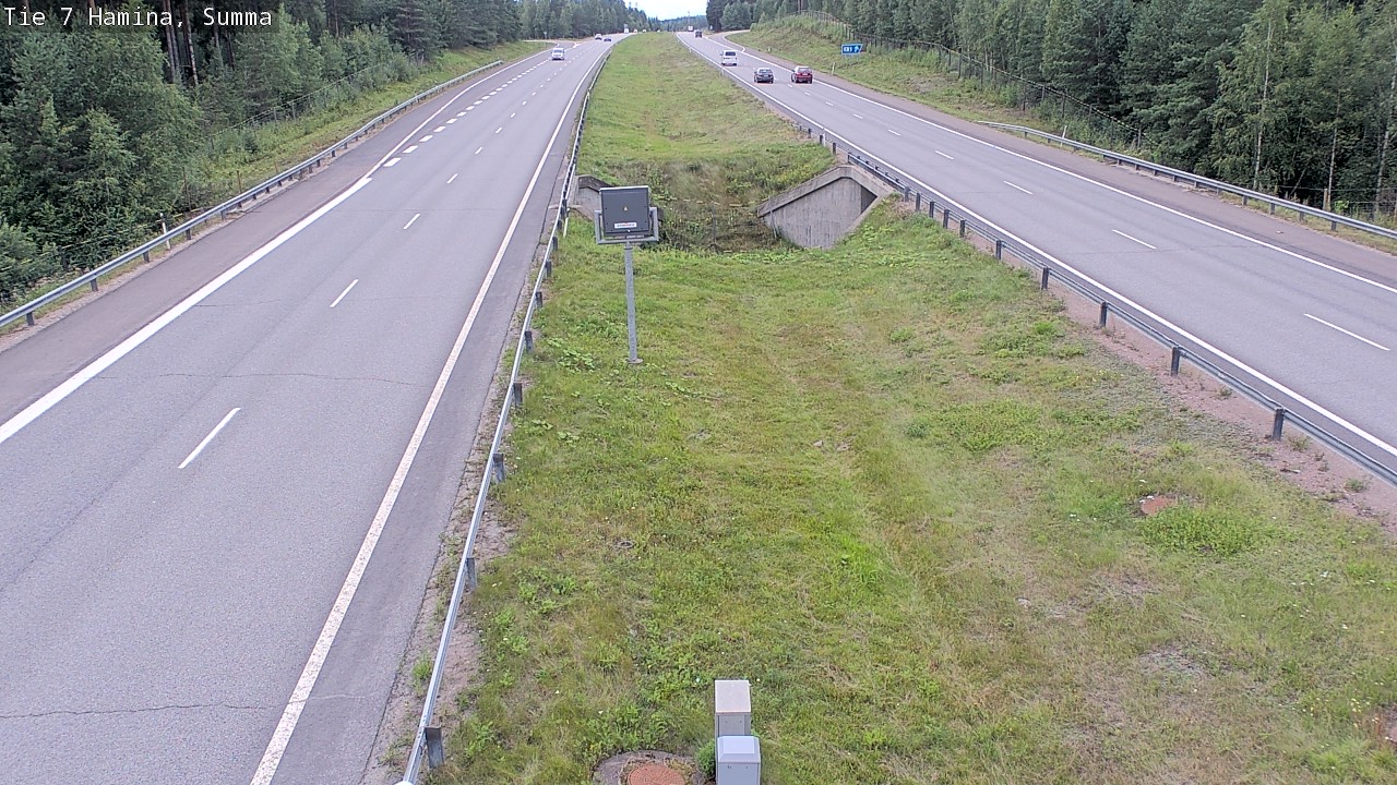 Weather Camera Image Tie 7 Hamina, Summa, Hamina, Kymenlaakso
