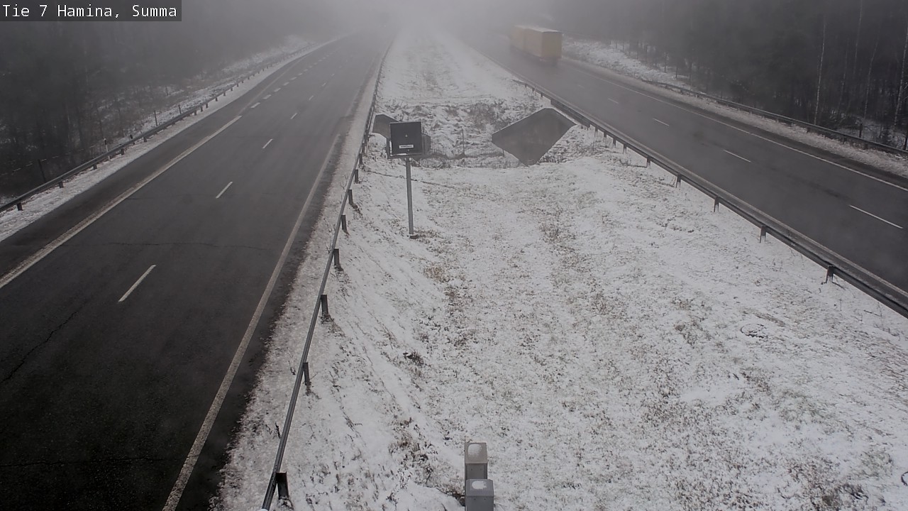 Weather Camera Image Tie 7 Fredrikshamn, Summa, Hamina, Kymenlaakso