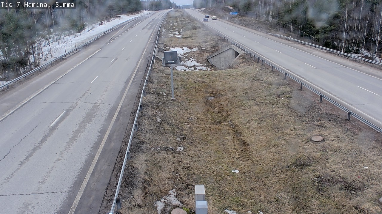 Weather Camera Image Tie 7 Hamina, Summa, Hamina, Kymenlaakso