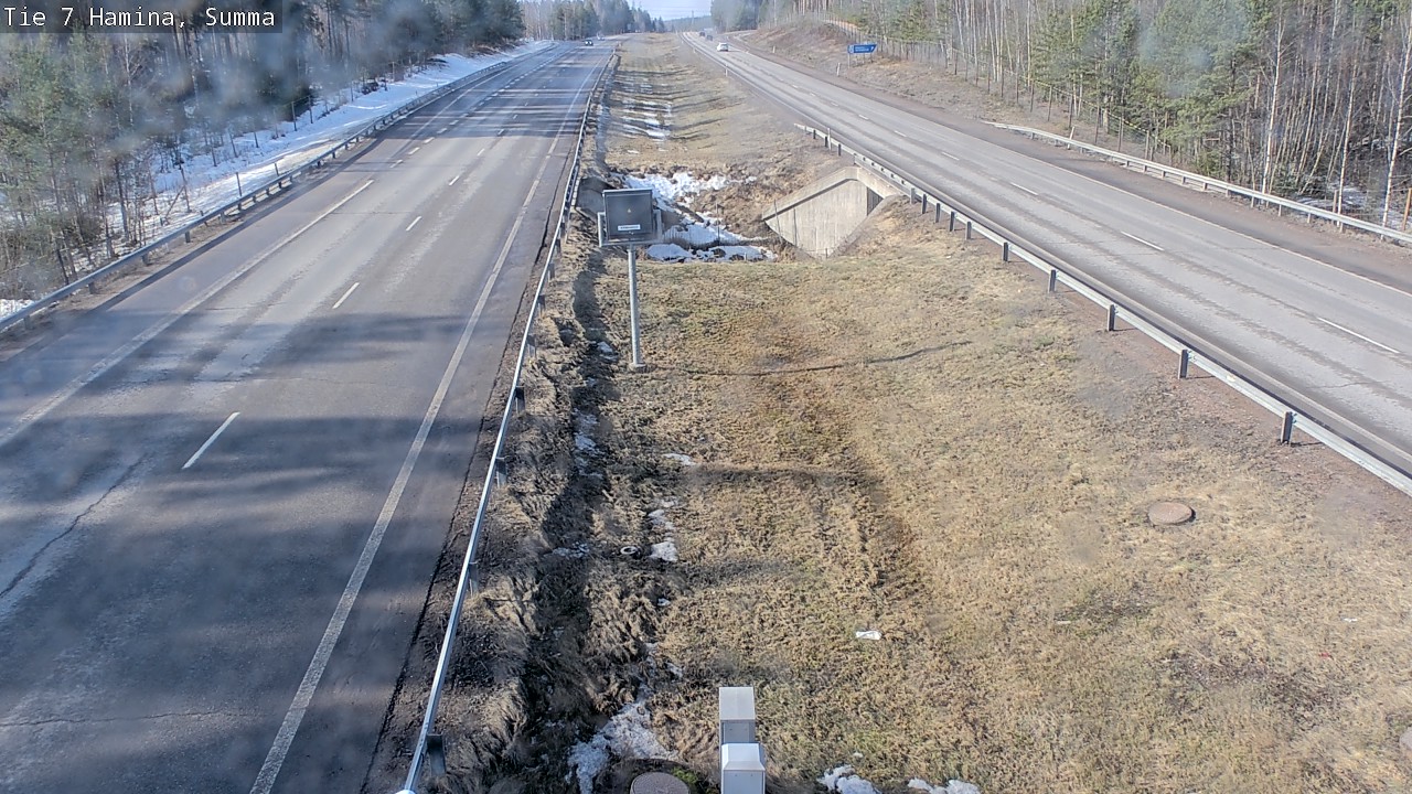 Weather Camera Image Tie 7 Fredrikshamn, Summa, Hamina, Kymenlaakso