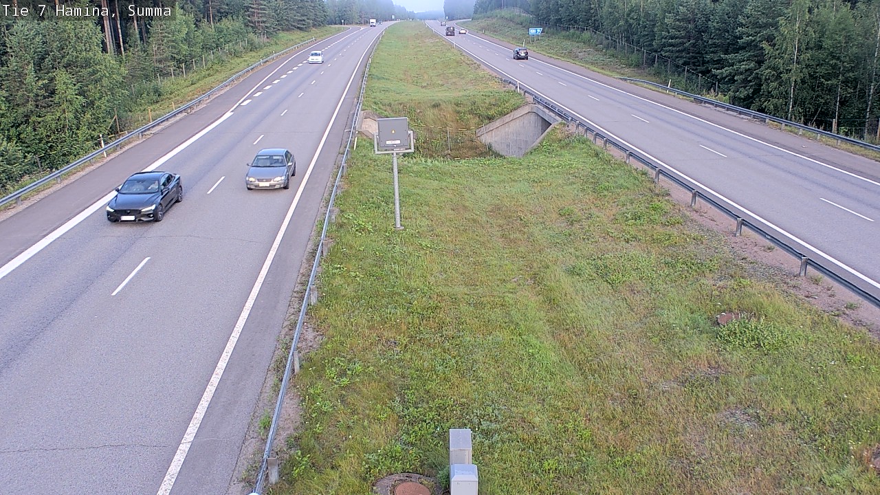 Weather Camera Image Tie 7 Hamina, Summa, Hamina, Kymenlaakso