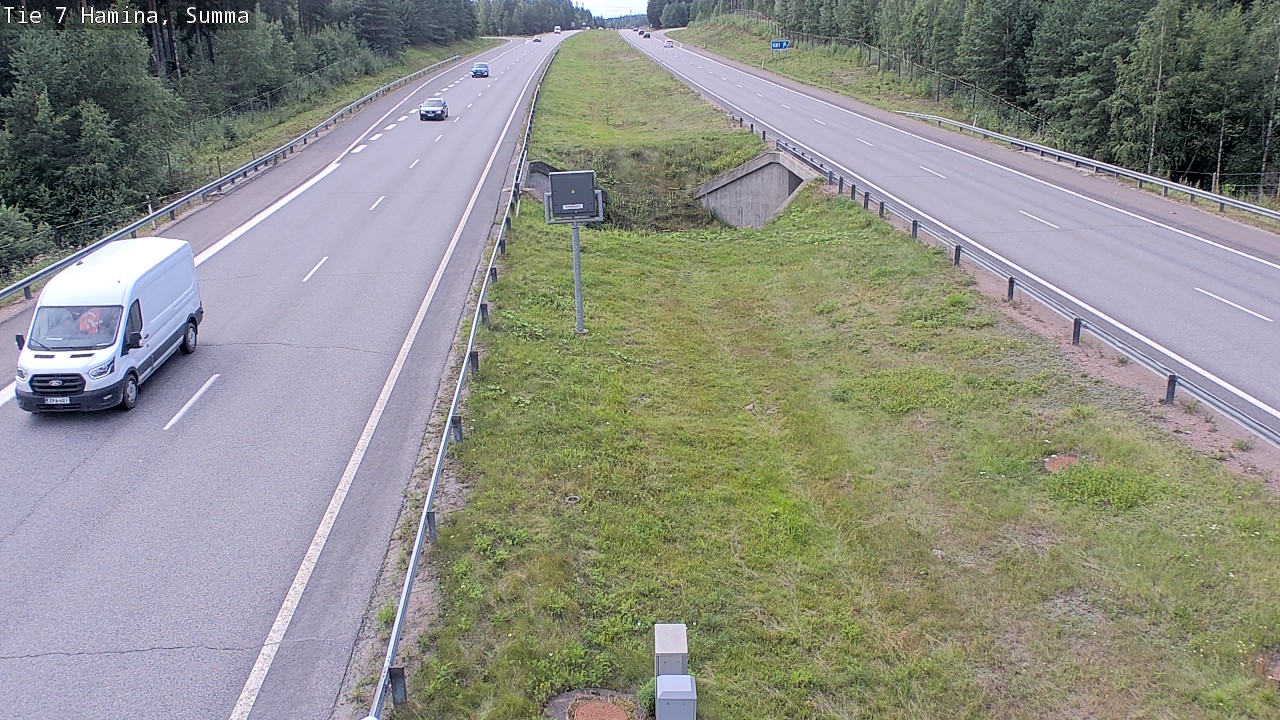 Weather Camera Image Tie 7 Hamina, Summa, Hamina, Kymenlaakso