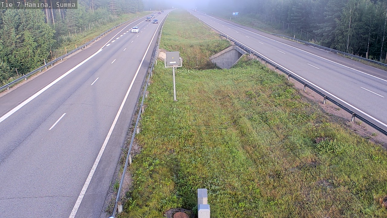 Weather Camera Image Tie 7 Hamina, Summa, Hamina, Kymenlaakso