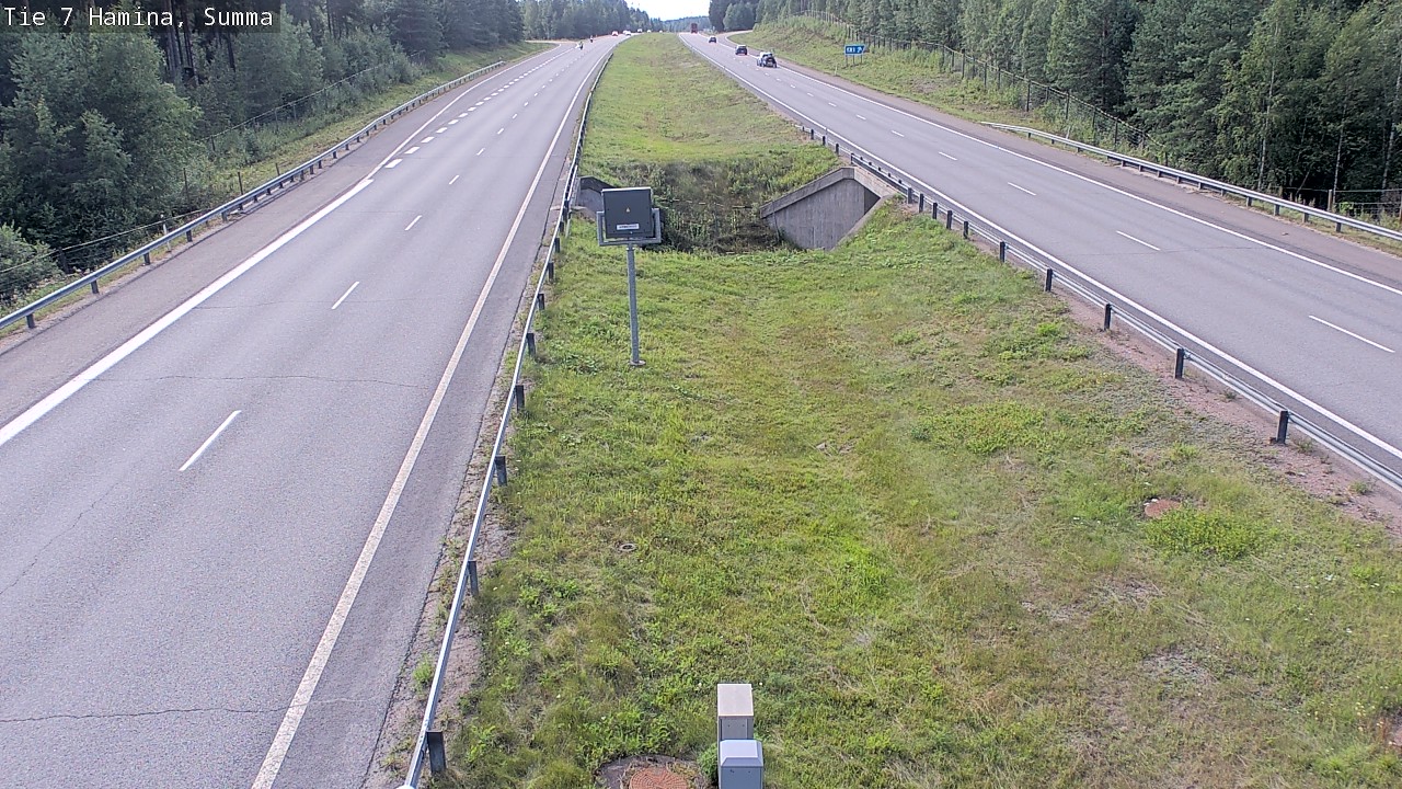 Weather Camera Image Tie 7 Hamina, Summa, Hamina, Kymenlaakso