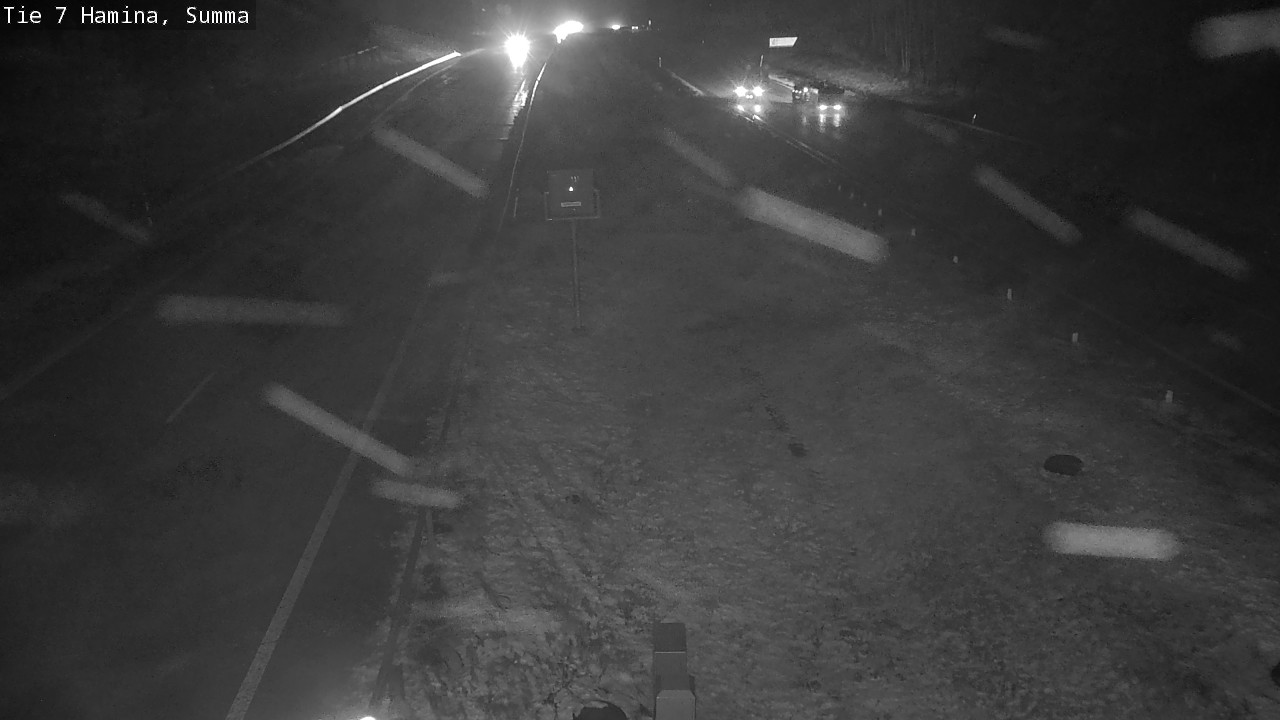 Weather Camera Image Tie 7 Fredrikshamn, Summa, Hamina, Kymenlaakso
