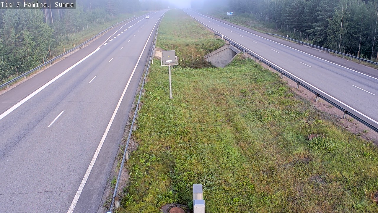 Weather Camera Image Tie 7 Hamina, Summa, Hamina, Kymenlaakso