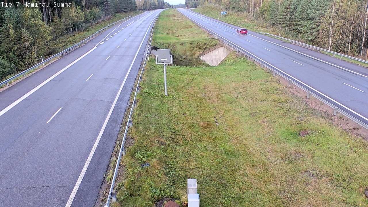 Weather Camera Image Tie 7 Hamina, Summa, Hamina, Kymenlaakso