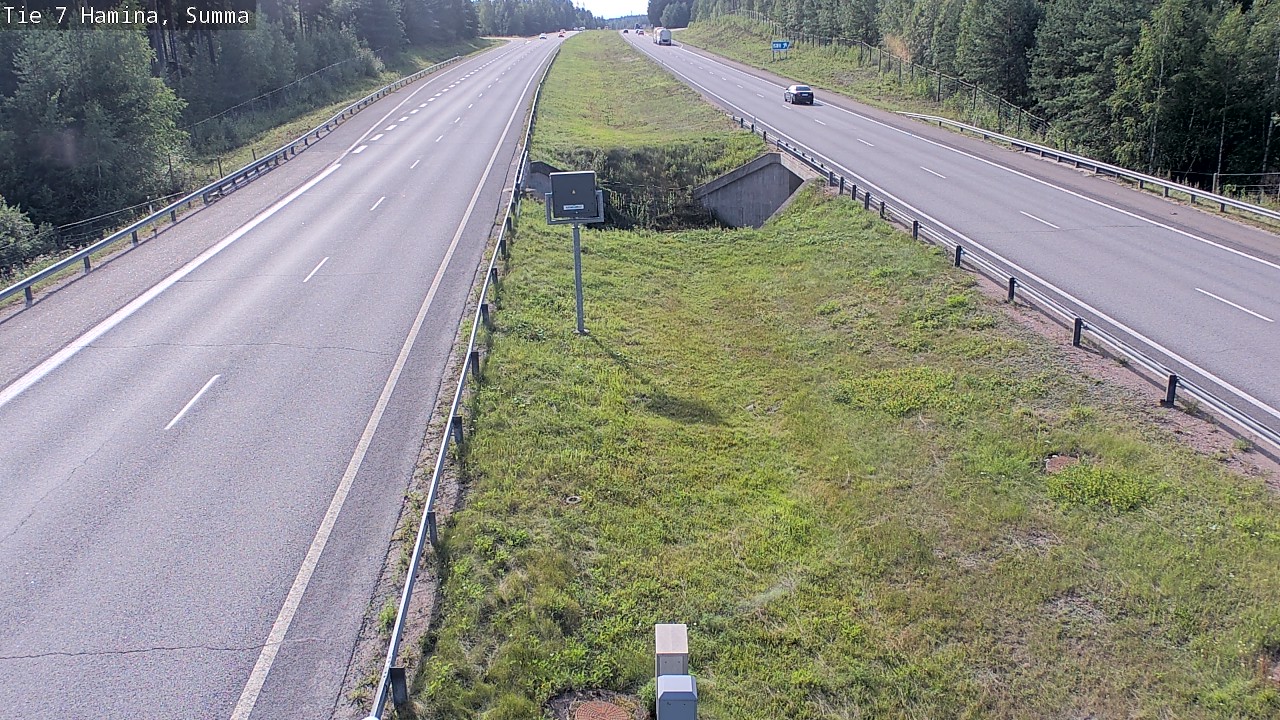 Weather Camera Image Tie 7 Hamina, Summa, Hamina, Kymenlaakso