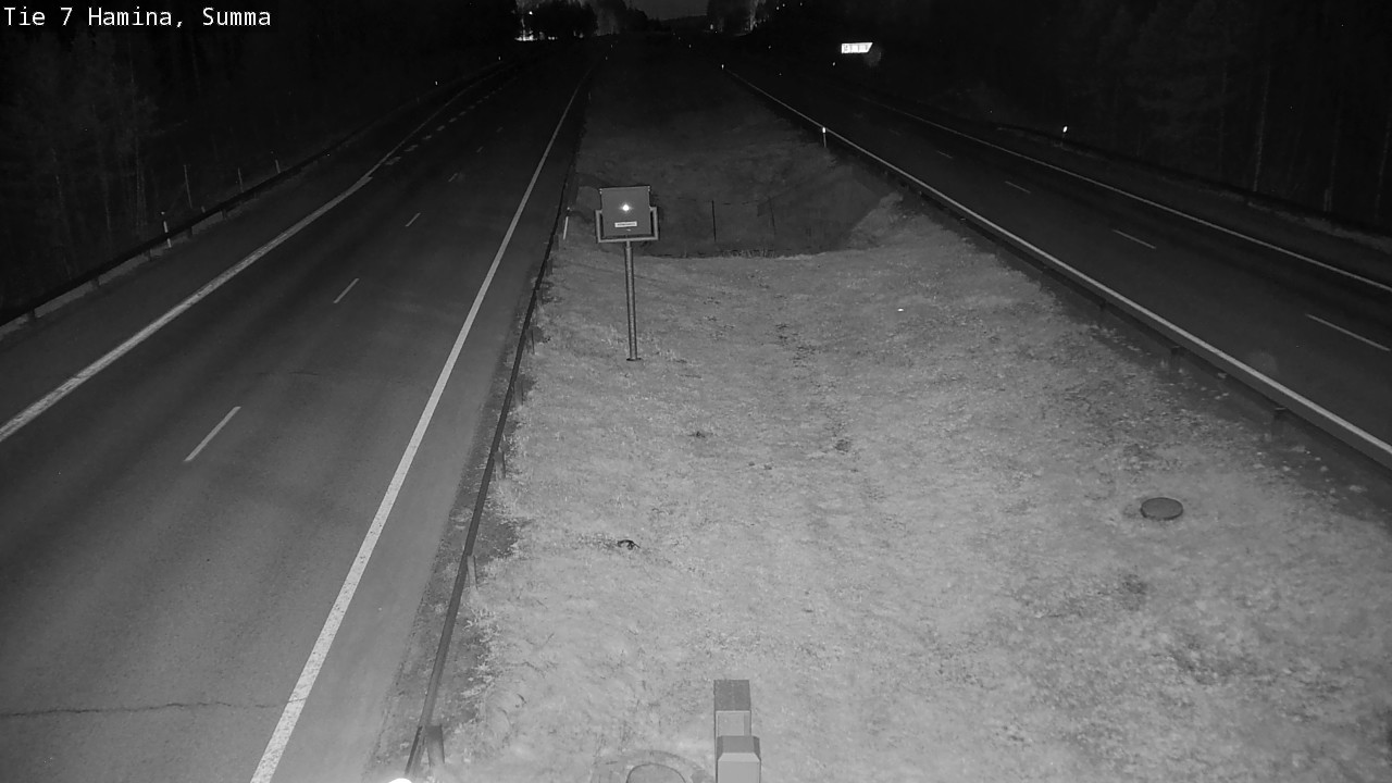 Weather Camera Image Tie 7 Hamina, Summa, Hamina, Kymenlaakso