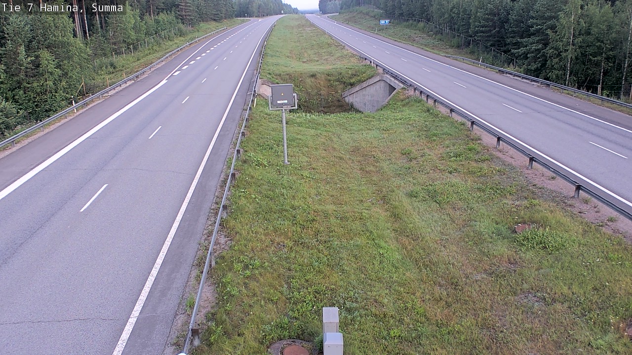 Weather Camera Image Tie 7 Hamina, Summa, Hamina, Kymenlaakso