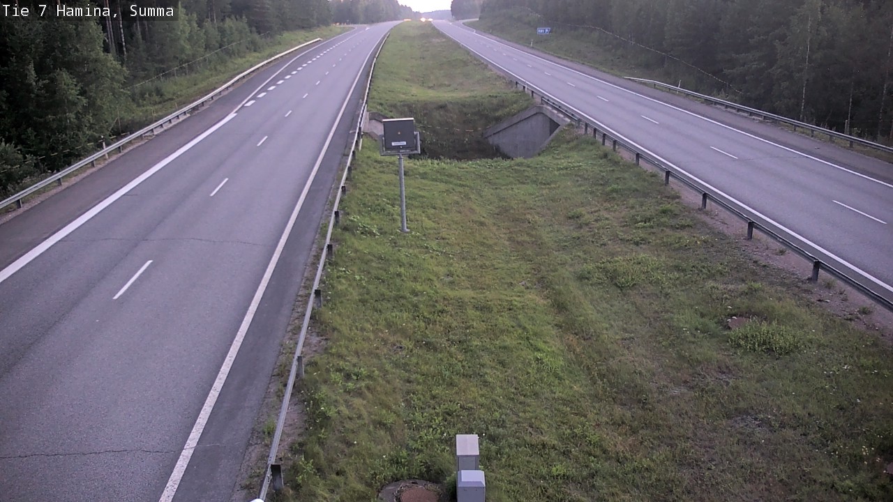 Weather Camera Image Tie 7 Hamina, Summa, Hamina, Kymenlaakso