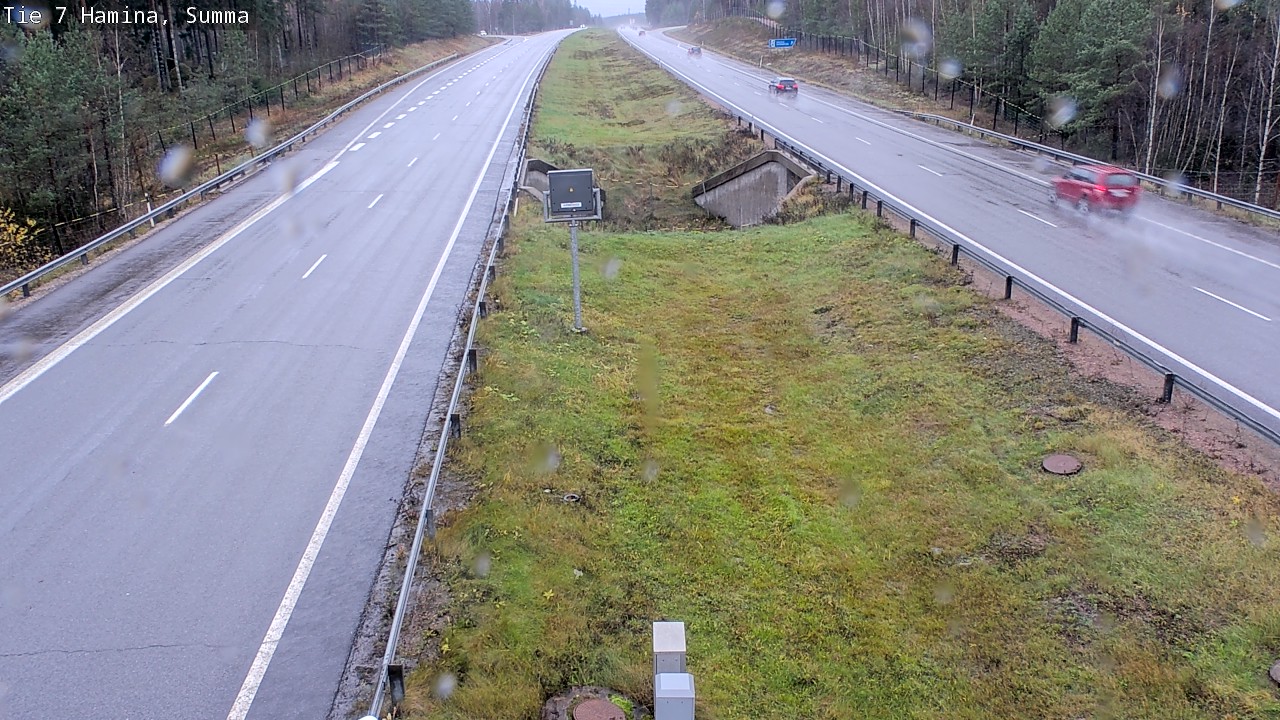 Weather Camera Image Tie 7 Fredrikshamn, Summa, Hamina, Kymenlaakso