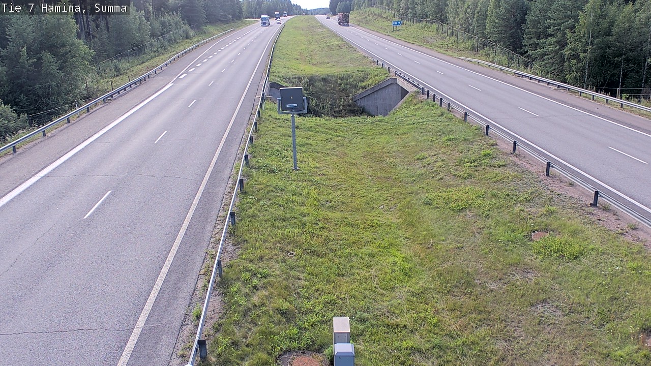 Weather Camera Image Tie 7 Hamina, Summa, Hamina, Kymenlaakso