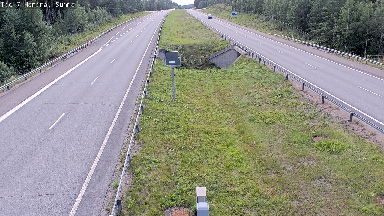 Weather Camera Image Tie 7 Hamina, Summa, Hamina, Kymenlaakso