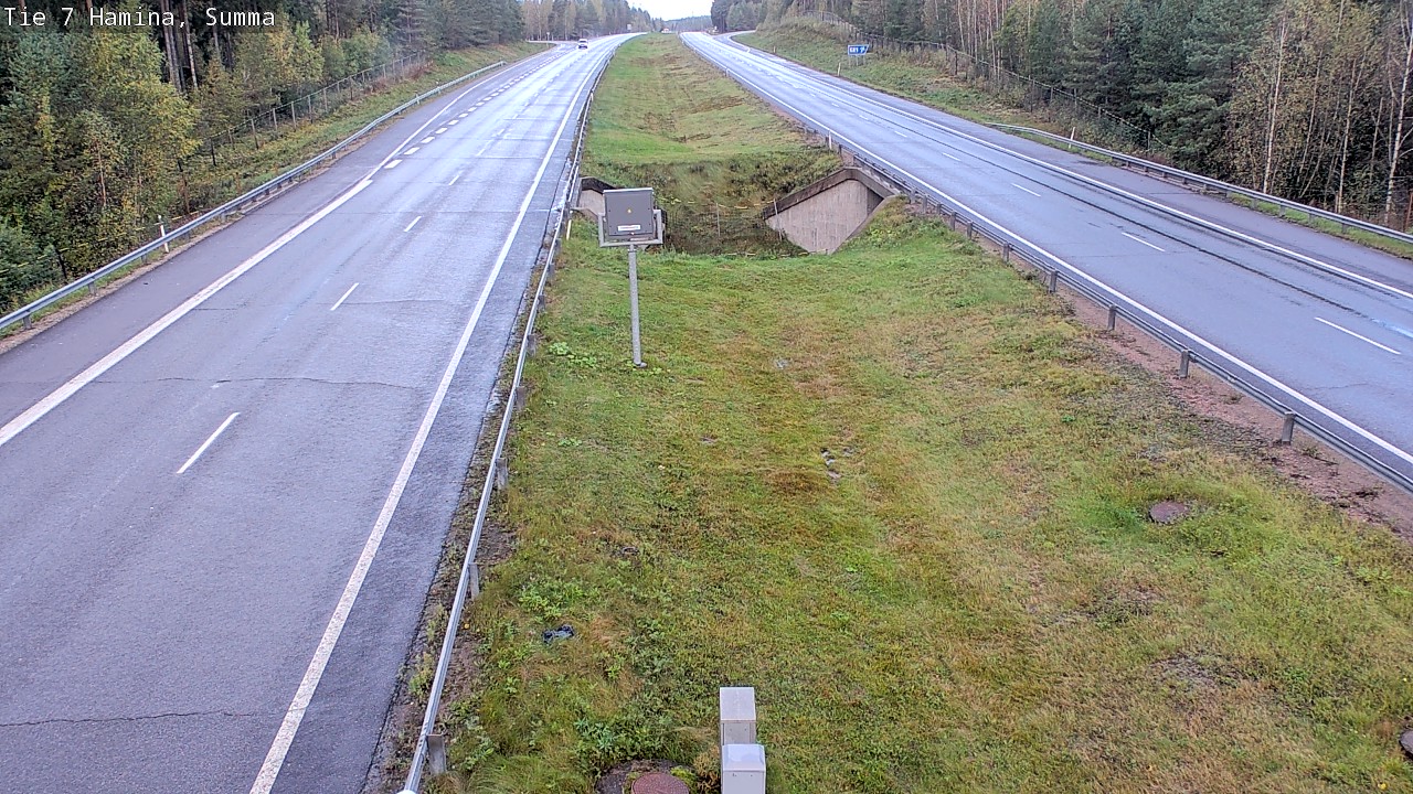 Weather Camera Image Tie 7 Hamina, Summa, Hamina, Kymenlaakso